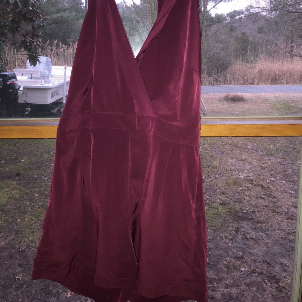 Open Back Romper